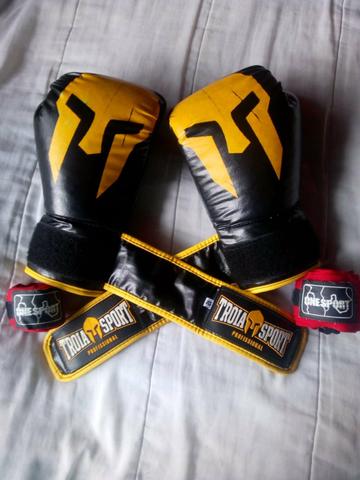 Luva de Boxe mais faixa 150,00 - Foto 4