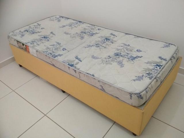 Cama de solteiro colchão D28