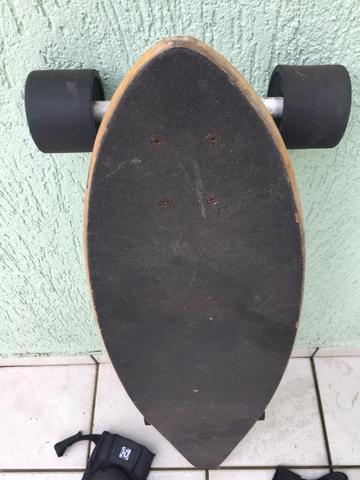 Long board Xseven c equipamentos de proteção - Foto 2