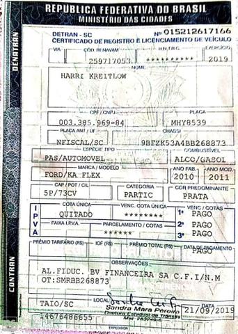 Ford KA 2011 UNICO DONO - Foto 11