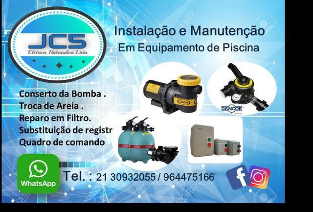 Bomba e filtro de Piscina