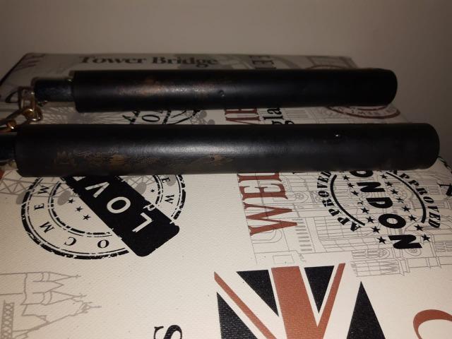 Nunchaku - Dragão Padrão Preto - Foto 2