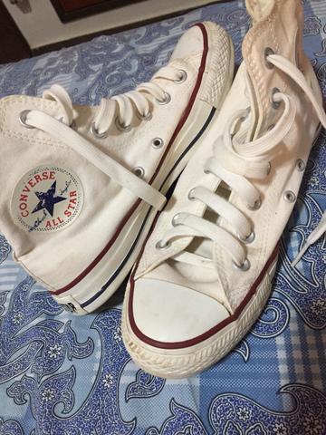 All Star Branco Cano Alto - Foto 2