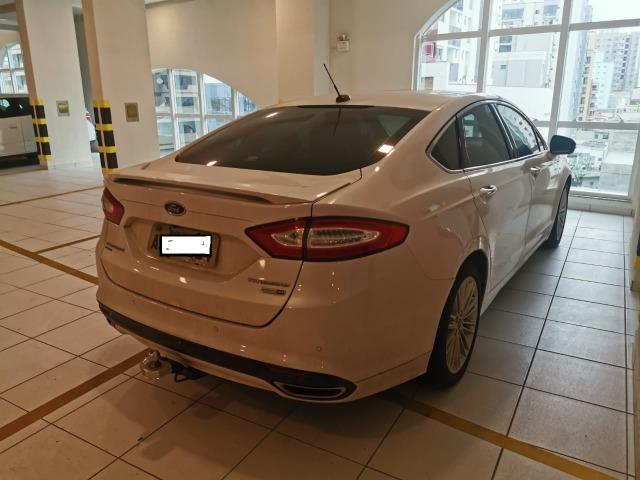 Ford/ Fusion Top de LInha - Ano 2015/2015 - Unico dono - Branco com interior caramelo - Foto 16