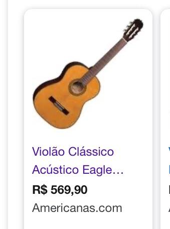 Violão Eagle DH69NT - Foto 5