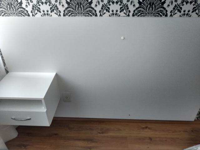 Conjunto cama box solteiro + cabeceira e criado - Foto 4