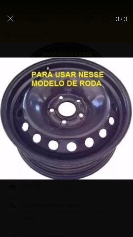 Rodas com calotas fiat touro 16 - Foto 2