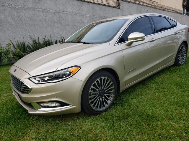Ford Fusion Hybrid Dourado 2018 - Impecável - Vendo ou Troco (Japoneses/Alemães com Bx KM) - Foto 4