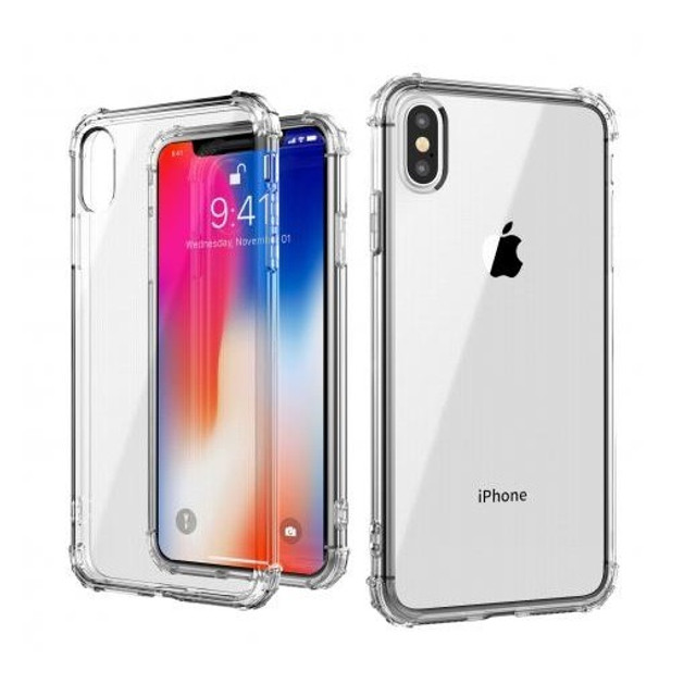 Capa Case Anti Impacto Transparente iPhone XS Max Quinas Reforçadas