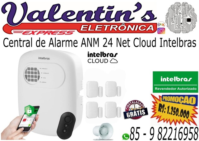 Central de Alarme ANM 24 Net Intelbras