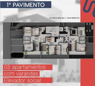 Coberturas duplex com 03 quartos, 141 m²,e 145,30 m², no Altiplano Cabo Branco, João Pesso - Foto 5