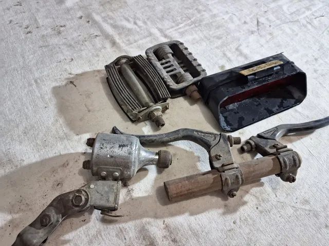 Peças de bicicleta. Antiga  - Foto 2