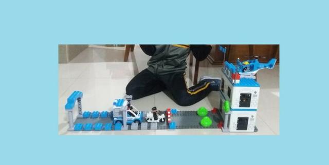 Conjunto de Policia - Blocos de montar - Foto 2
