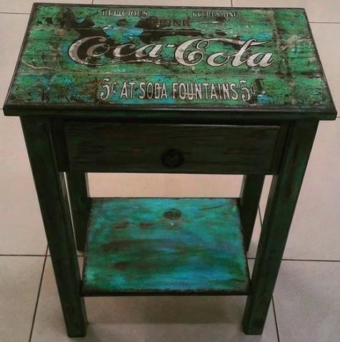 Aparador Coca-Cola soda vintage