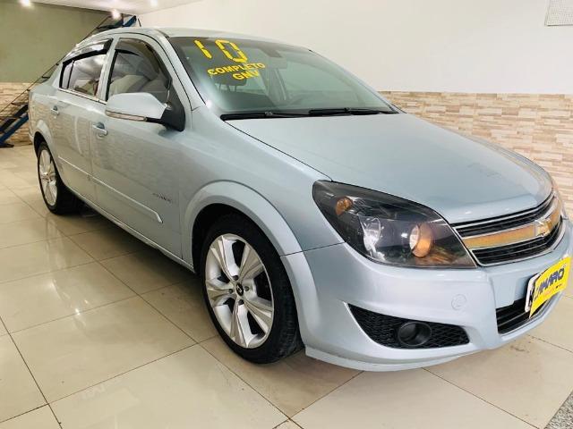 Gm - Chevrolet Vectra sedan 2010 Completo + Couro + Gnv + Dvd