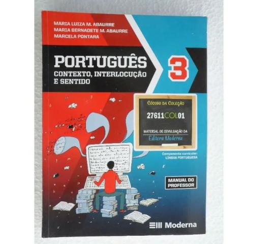 Português - Contexto, Interlocução e Sentido - 3 Volumes - Ensino Médio Completo - Foto 3