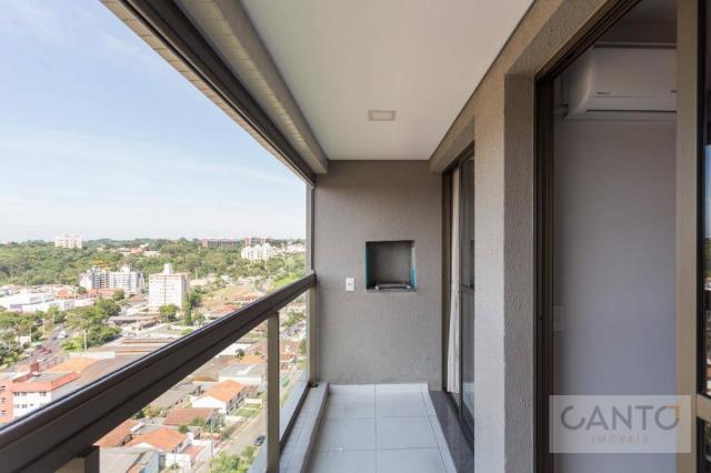 Apartamento mobiliado com 1 dormitório próximo ao parkshop barigui, 41 m² por r$ 324.900,0 - Foto 10