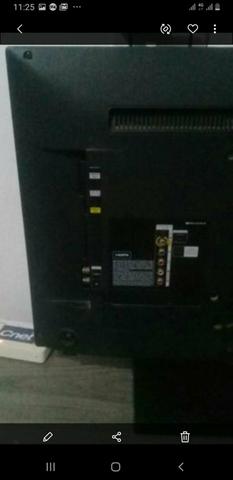 Tv samsung 32 pol led tela quebrada - Foto 3