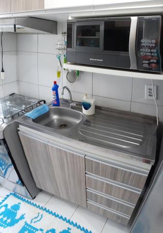 FH - Alugo Apartamento no Condomínio Praias Belas Estrada de Ribamar 2 Banheiros - Foto 3