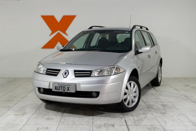Renault Megane Grand Tour Dynam. Hi-Flex 1.6 16V - Prata - 2012