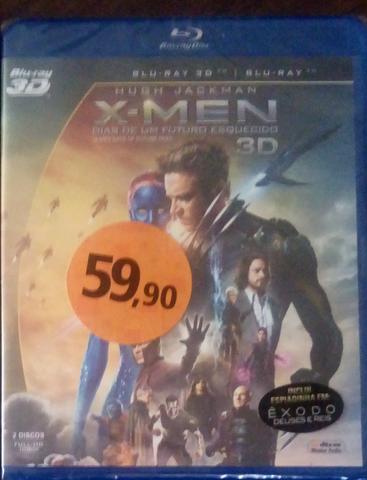 Filme X-men - Dias De Um Futuro Esquecido (blu-ray+3d) - Lacrado - Foto 2