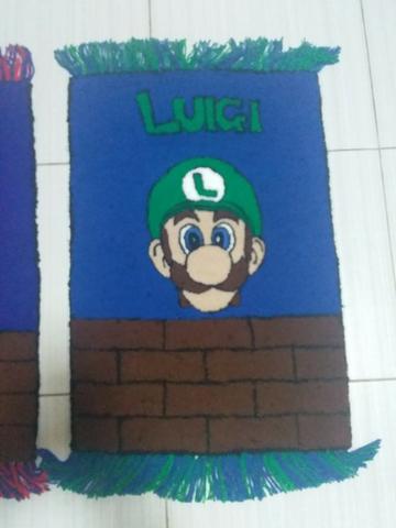 Tapete decoração mangá anime games Mario Bros Luigi Goku Sonic - Foto 6