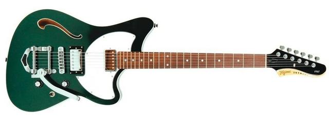 Guitarra Semi Acústica Tagima Jet Blues Deluxe Bigsby Brasil - Foto 3