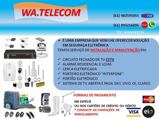 Cftv instalaçao e manutençao