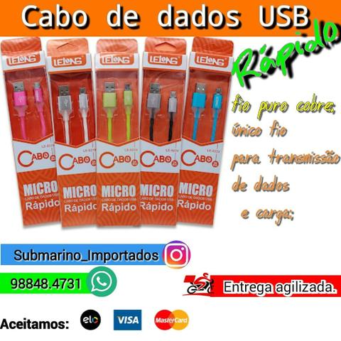 Cabo USB Rápido