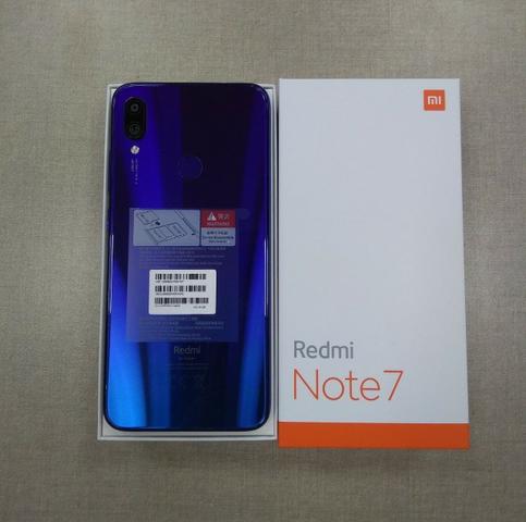 Celular Xiaomi Redmi Note 7 128GB Azul ate 12x sem juros