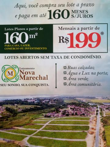 Loteamento nova marechal , mensais a partir de 199
