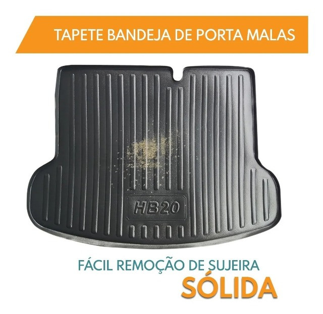 Tapete De Porta Tipo Bandeja - Hb20 Sedan ou Hatch 2020 - Ecotap - Foto 5