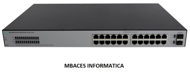 Switch HPE Aruba 1820 24 Gigabit 24x 10/100/1000Mbps RJ45 +2x porta