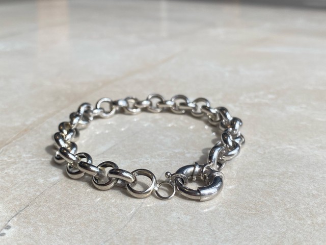 Pulseira em Ouro Branco 18k