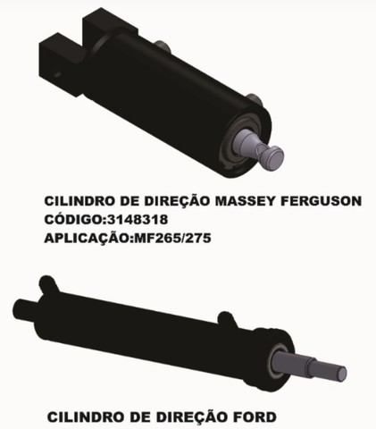 Cilindros hidráulicos Tratores