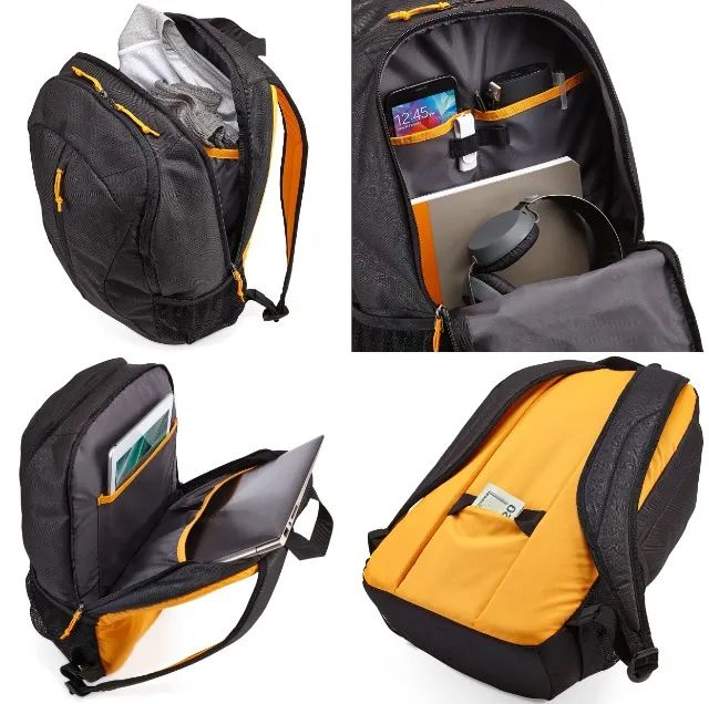 Mochila Case Logic Ibira Backpack - p/ laptop de 15,6 - Nova C/ NF - 25 anos de garantia