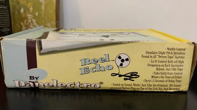 Danelectro Reel Echo impecável  - Foto 5