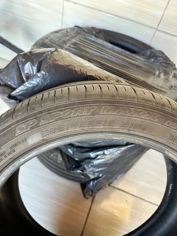 Pneu 225/45 R18 RunFlat Meia Vida