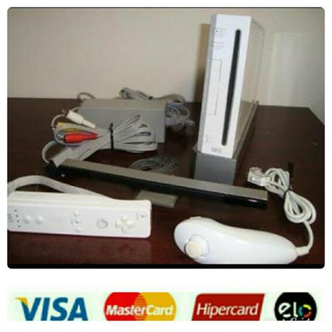 Só vendo nitendo wii pague cartões