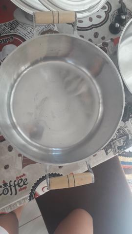 Panela de alumínio batido - Foto 3