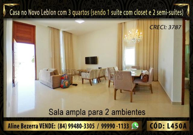 Ampla casa no Novo Leblon com 3 quartos, já com móveis projetados - Foto 6
