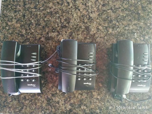 40 Telefones com fio Intelbras Pleno