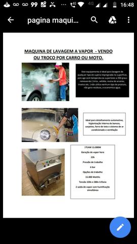 Máquina de vapor troco por carro ou moto - Foto 2