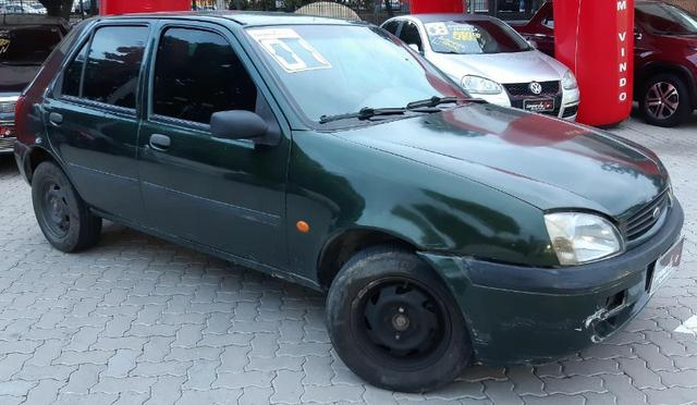 Fiesta GL Class 1.0 5P 2001 Verde - Foto 3