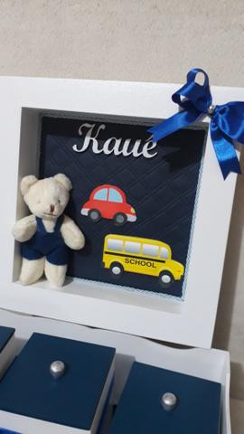 Kit Higiene Bebê Ursinho e Carrinhos - Foto 4