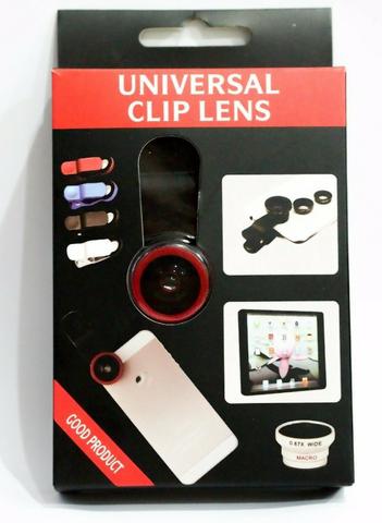 Kit De Lentes Para Fotografia 3 Em 1 Para Celular - Foto 5