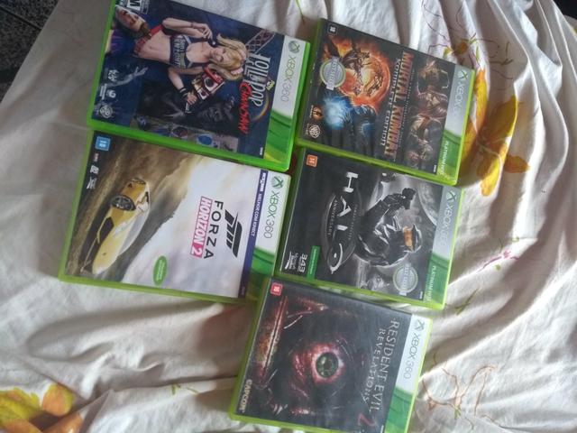 Vendo jogos originais pouco usado