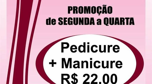 Promoção manicure