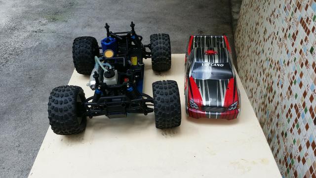 Redcat Racing Volcano S30 Nitro Truck, Red, 1/10 Scale - Foto 4
