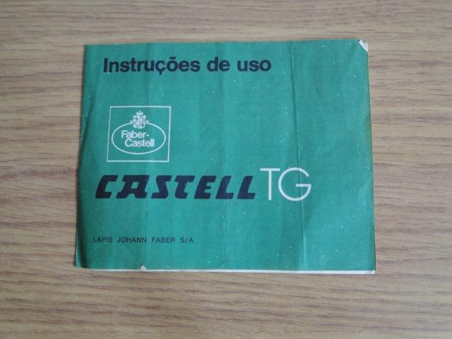 Jogo Canetas Nanquim Castel Tg Ótimo Estado - Foto 2